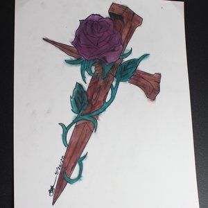 Custom Cross Drawing